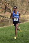 Weynay Ghebresilasie (Sunderland) during the 2013 Durham Cathedral Relays senior mens race.